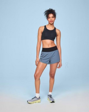 On Cloud Jogge Shorts Dame Blå | NO_ON8665