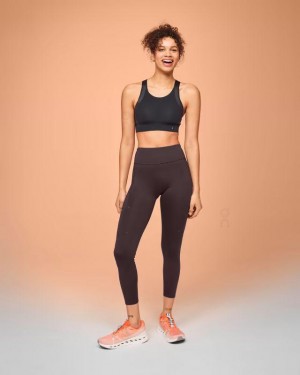 On Cloud Performance 7/8 Leggings Dame Brune | NO_ON8739