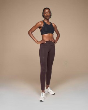 On Cloud Performance Leggings Dame Brune | NO_ON8989