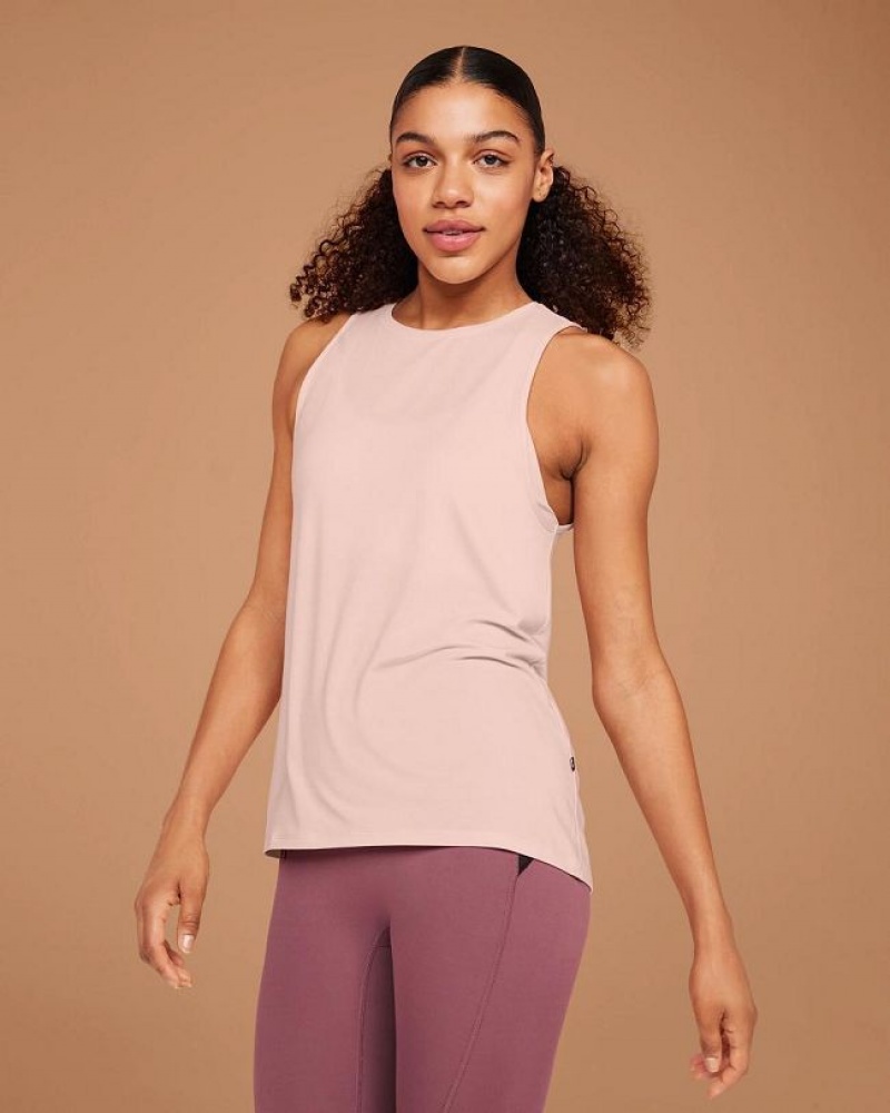 On Cloud Active Tank Top Dame Beige | NO_ON8436