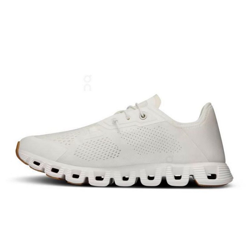 On Cloud Cloud 5 Coast Joggesko Dame Hvite | NO_ON9030