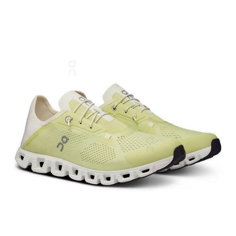 On Cloud Cloud 5 Coast Joggesko Herre Gul | NO_ON8349