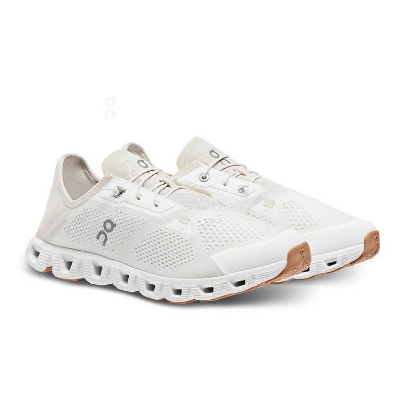 On Cloud Cloud 5 Coast Joggesko Herre Hvite Beige | NO_ON8959