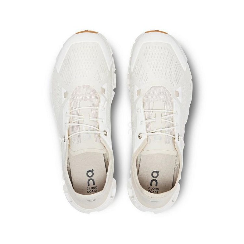 On Cloud Cloud 5 Coast Joggesko Herre Hvite Beige | NO_ON8959