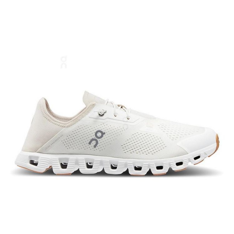 On Cloud Cloud 5 Coast Joggesko Herre Hvite Beige | NO_ON8959