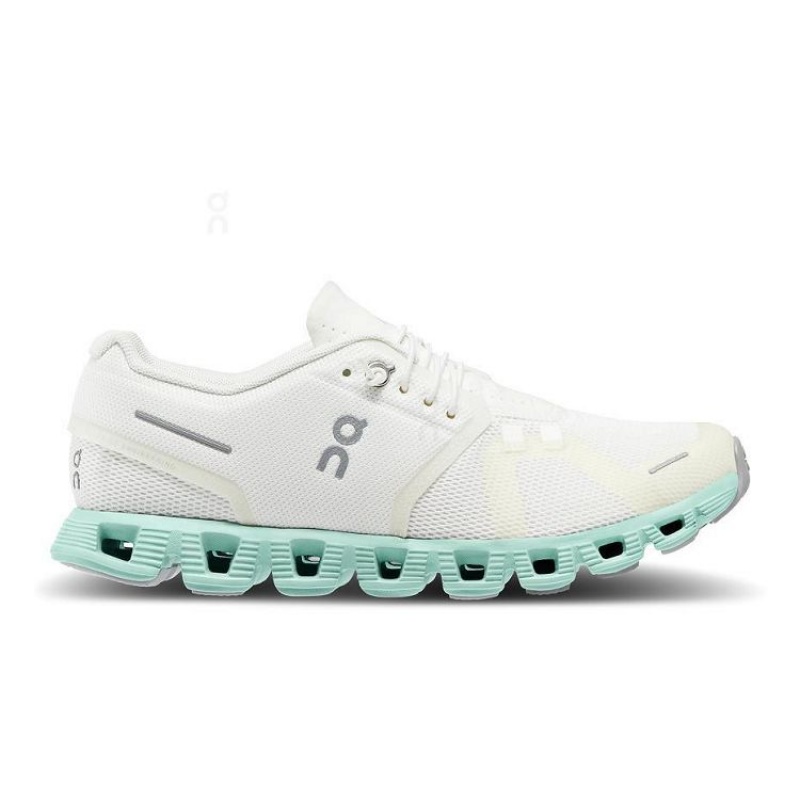 On Cloud Cloud 5 Joggesko Dame Beige Turkis | NO_ON8713