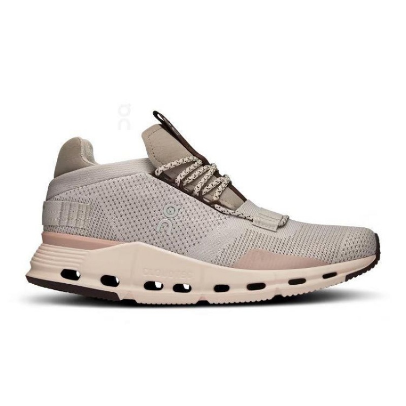 On Cloud Cloudnova Joggesko Dame Beige | NO_ON8369