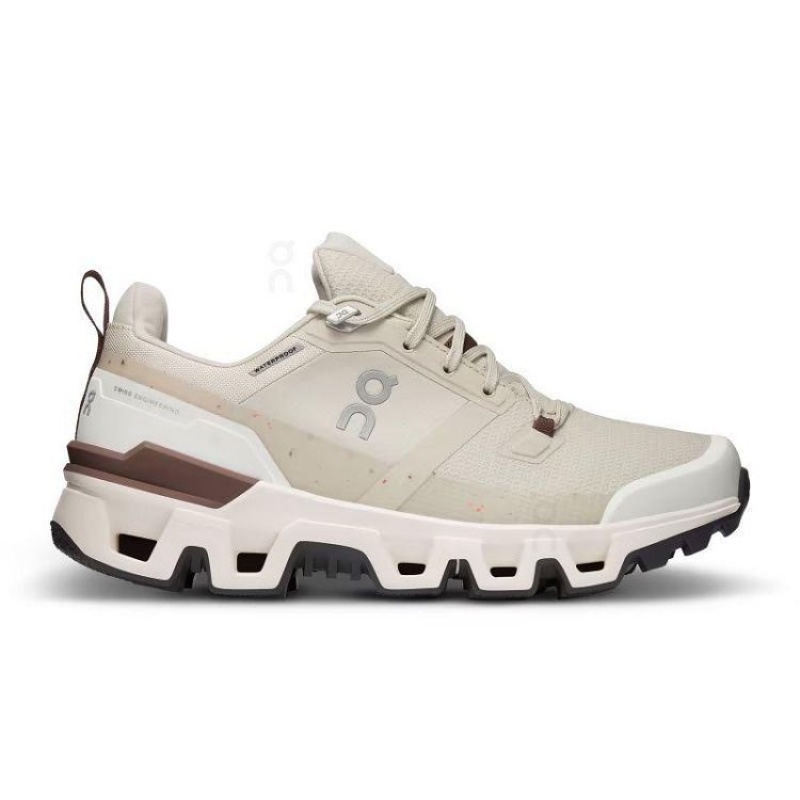 On Cloud Cloudwander Vanntette Fjellsko Dame Beige | NO_ON8668