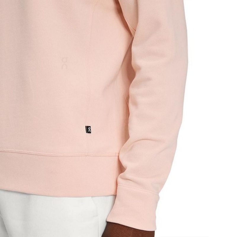 On Cloud Crew Neck Gensere Herre Rosa | NO_ON8504