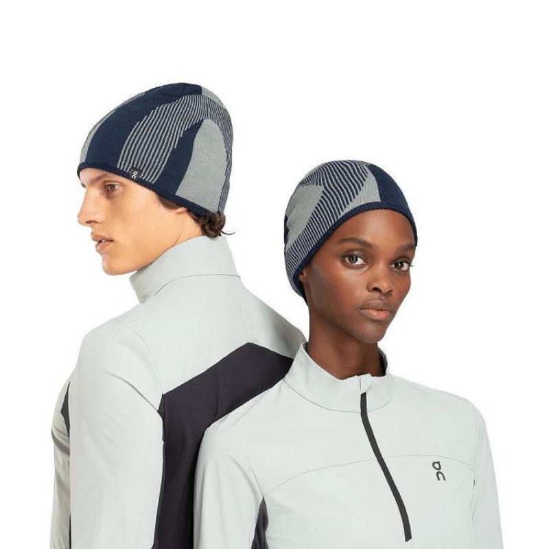 On Cloud Explorer Merino Beanie Herre Marineblå | NO_ON8279