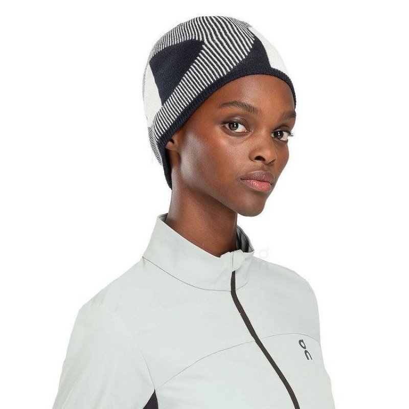 On Cloud Explorer Merino Beanie Herre Svarte Hvite | NO_ON8887