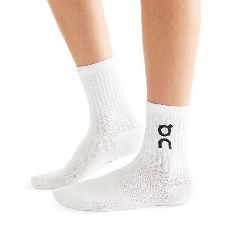 On Cloud Logo 3-Pack Sokker Dame Hvite | NO_ON8589