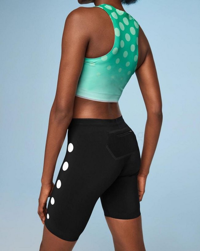 On Cloud Marathon Tight Distance Shorts Dame Svarte | NO_ON8350