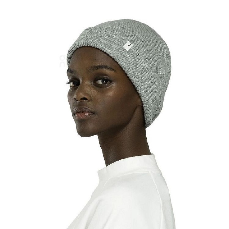 On Cloud Merino Beanie Dame Grønn | NO_ON8781