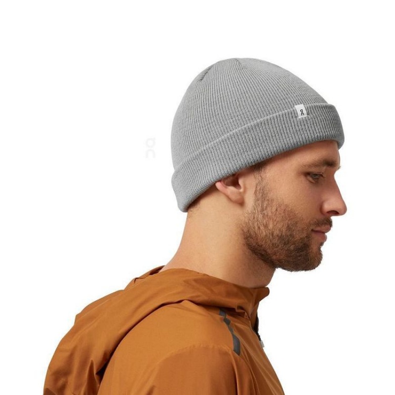 On Cloud Merino Beanie Herre Grå | NO_ON8800