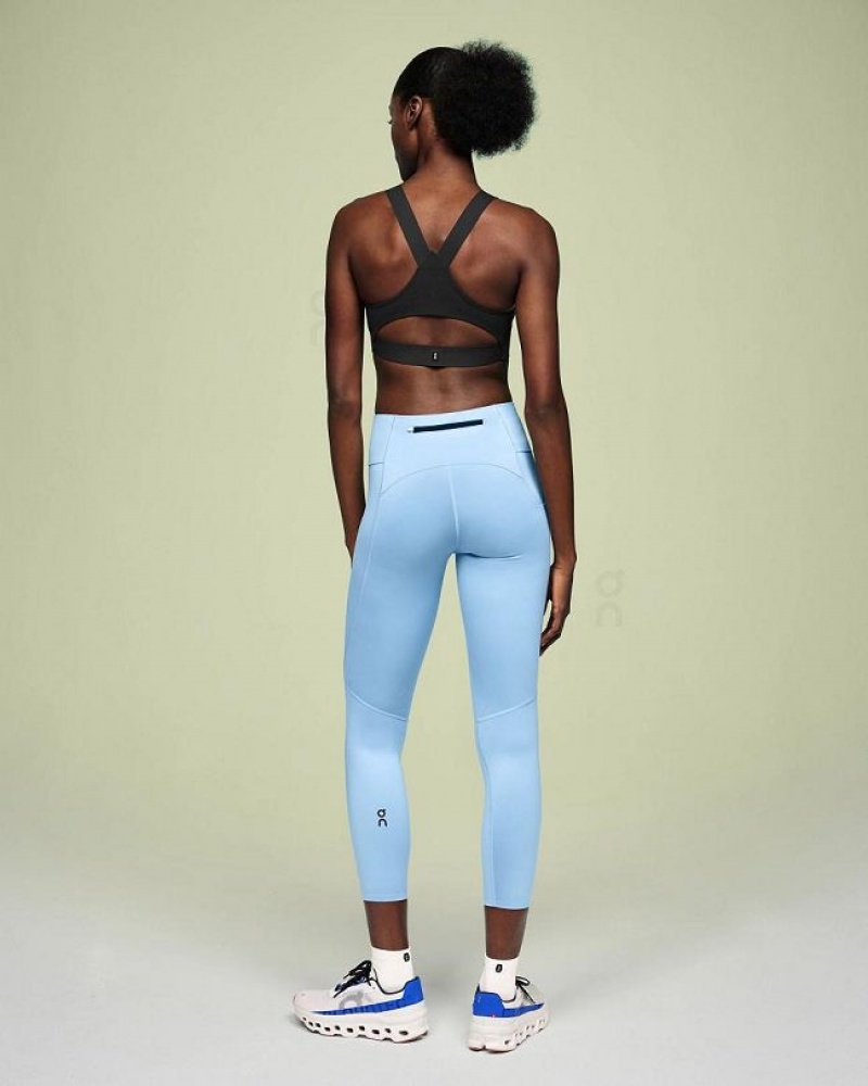 On Cloud Performance 7/8 Leggings Dame Blå | NO_ON8254