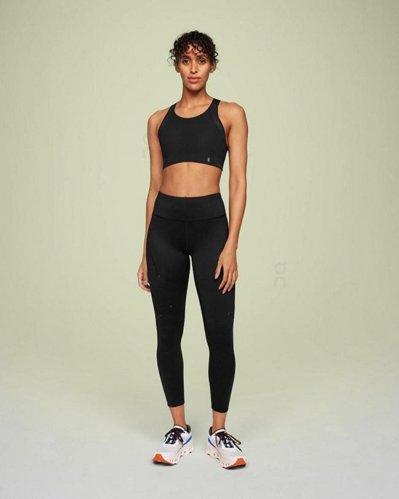 On Cloud Performance 7/8 Leggings Dame Svarte | NO_ON8646