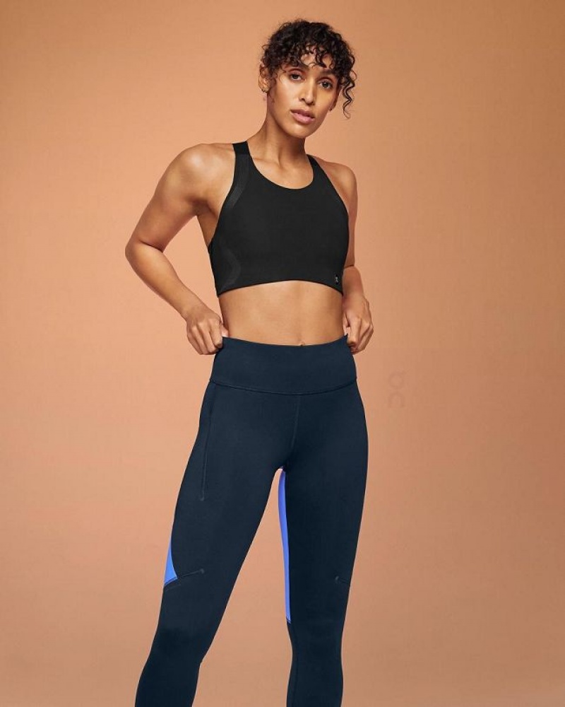 On Cloud Performance Leggings Dame Marineblå | NO_ON8412