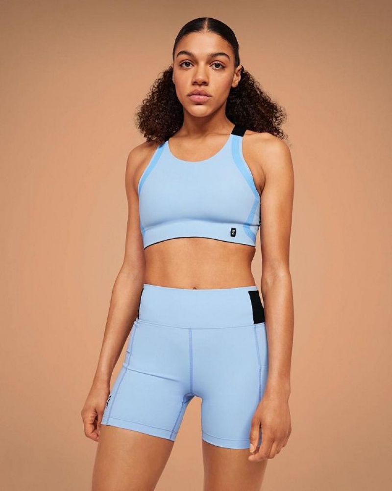 On Cloud Sprinter Shorts Dame Blå | NO_ON8581