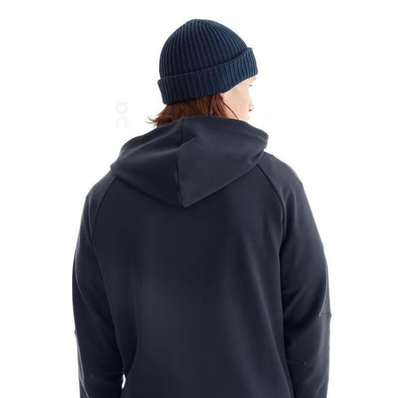 On Cloud Studio Beanie Herre Marineblå | NO_ON8669