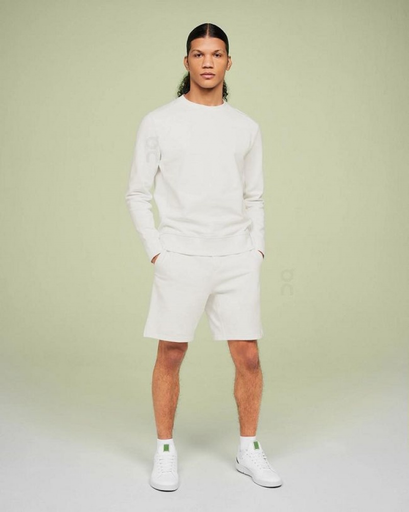 On Cloud Sweat Shorts Herre Hvite | NO_ON8755