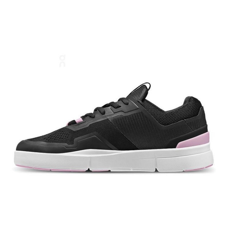 On Cloud THE ROGER Spin Joggesko Dame Svarte Rosa | NO_ON8354