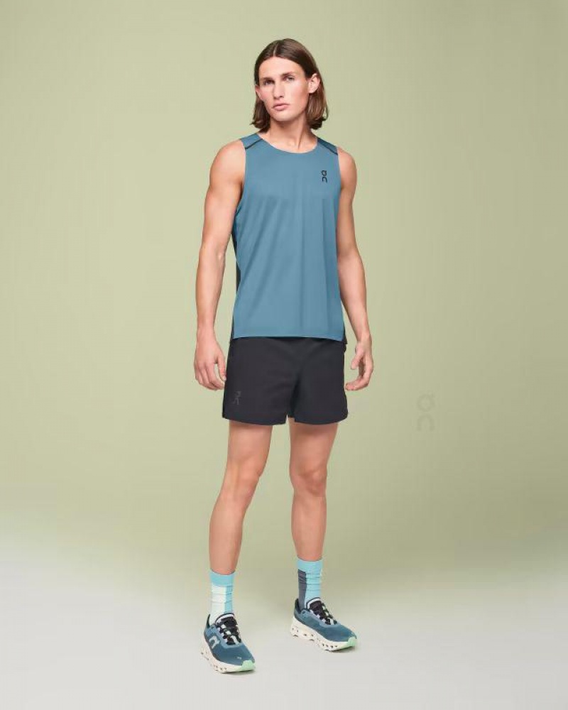 On Cloud Tank-T Tank Top Herre Blå | NO_ON8195