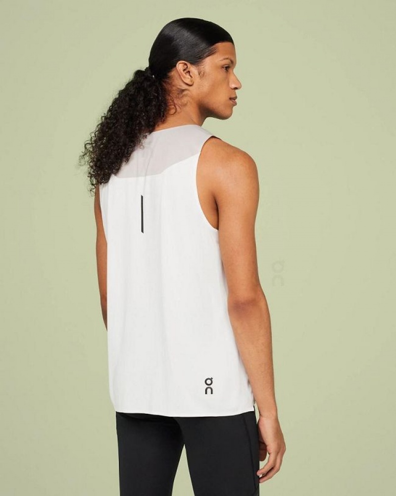 On Cloud Tank-T Tank Top Herre Hvite | NO_ON8535