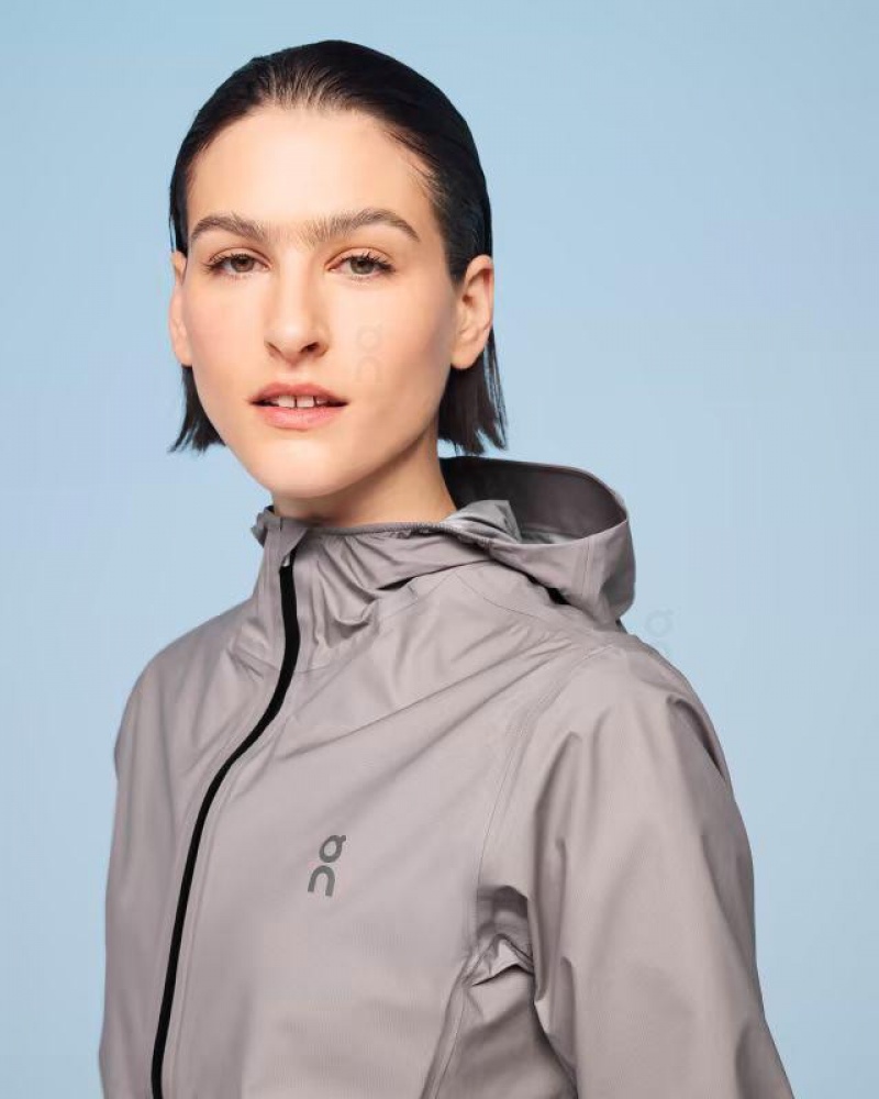 On Cloud Vanntette Anorak Jakker Dame Grå | NO_ON8005