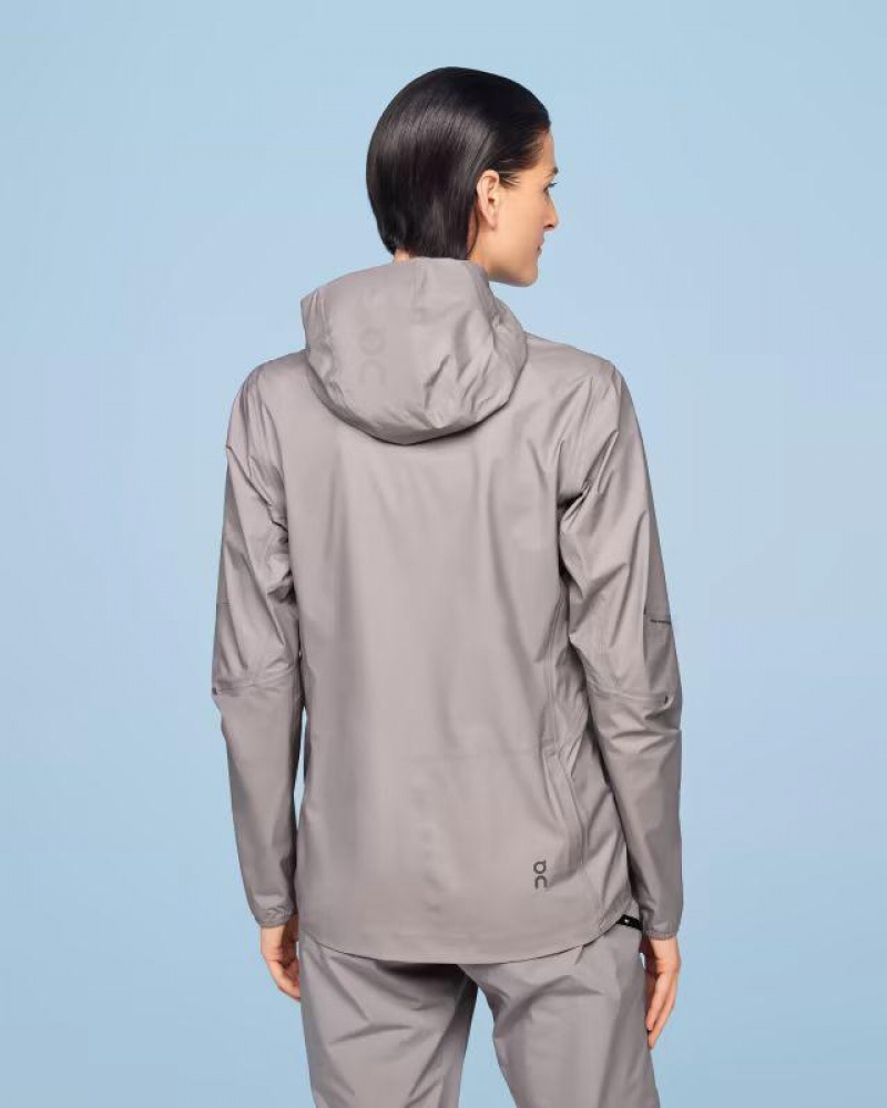 On Cloud Vanntette Anorak Jakker Dame Grå | NO_ON8005